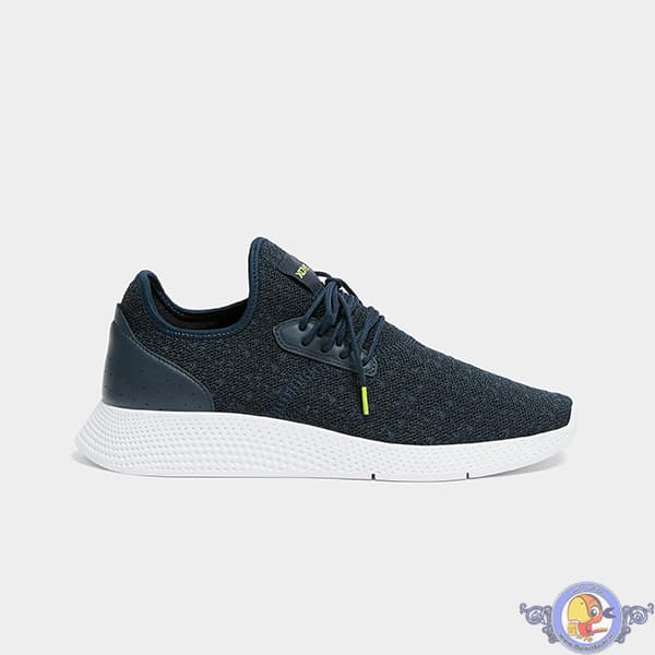 کفش مردانه PULL&amp;BEAR Blue sock-style trainers — تصویر ۴