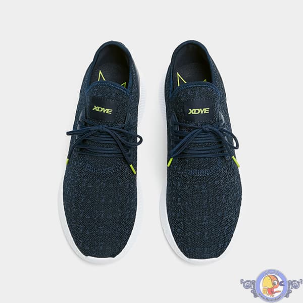 کفش مردانه PULL&amp;BEAR Blue sock-style trainers — تصویر ۲