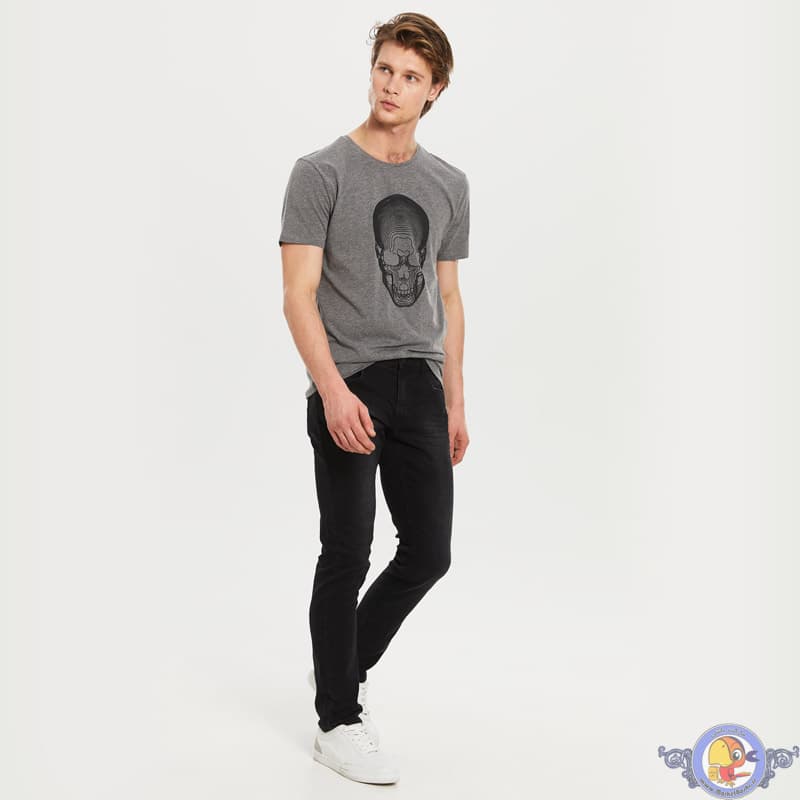 تیشرت آستین کوتاه چاپ جمجمه LCWaikiki — تصویر ۱۰