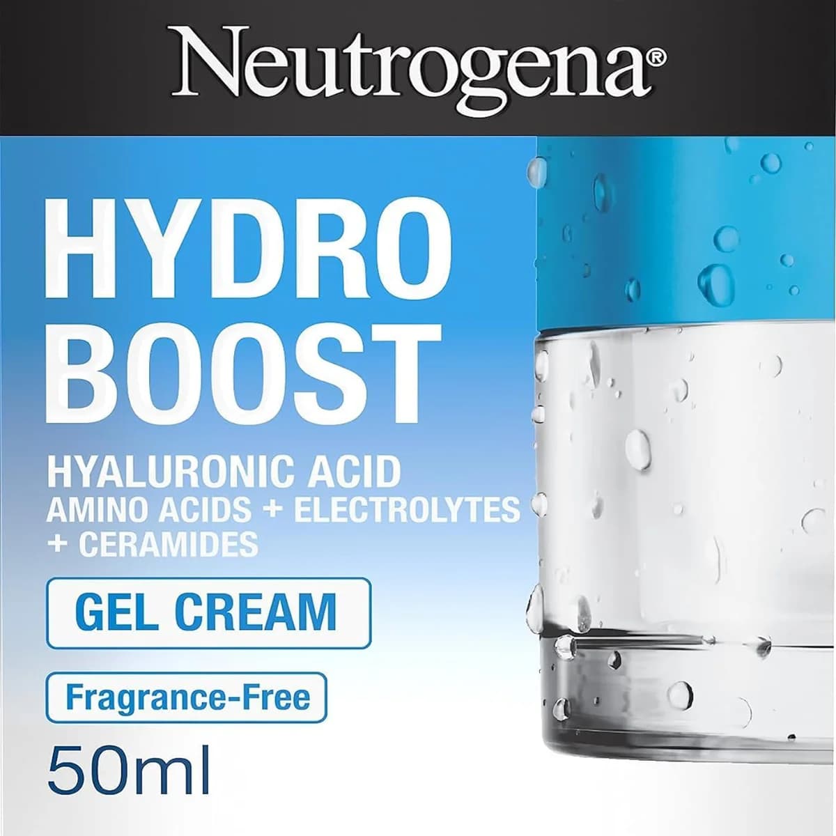 ژل كرم آبرسان نوتروژینا هیدروبوست مدل Neutrogena Gel Cream Hydro Boost حجم 50 میل — تصویر ۳