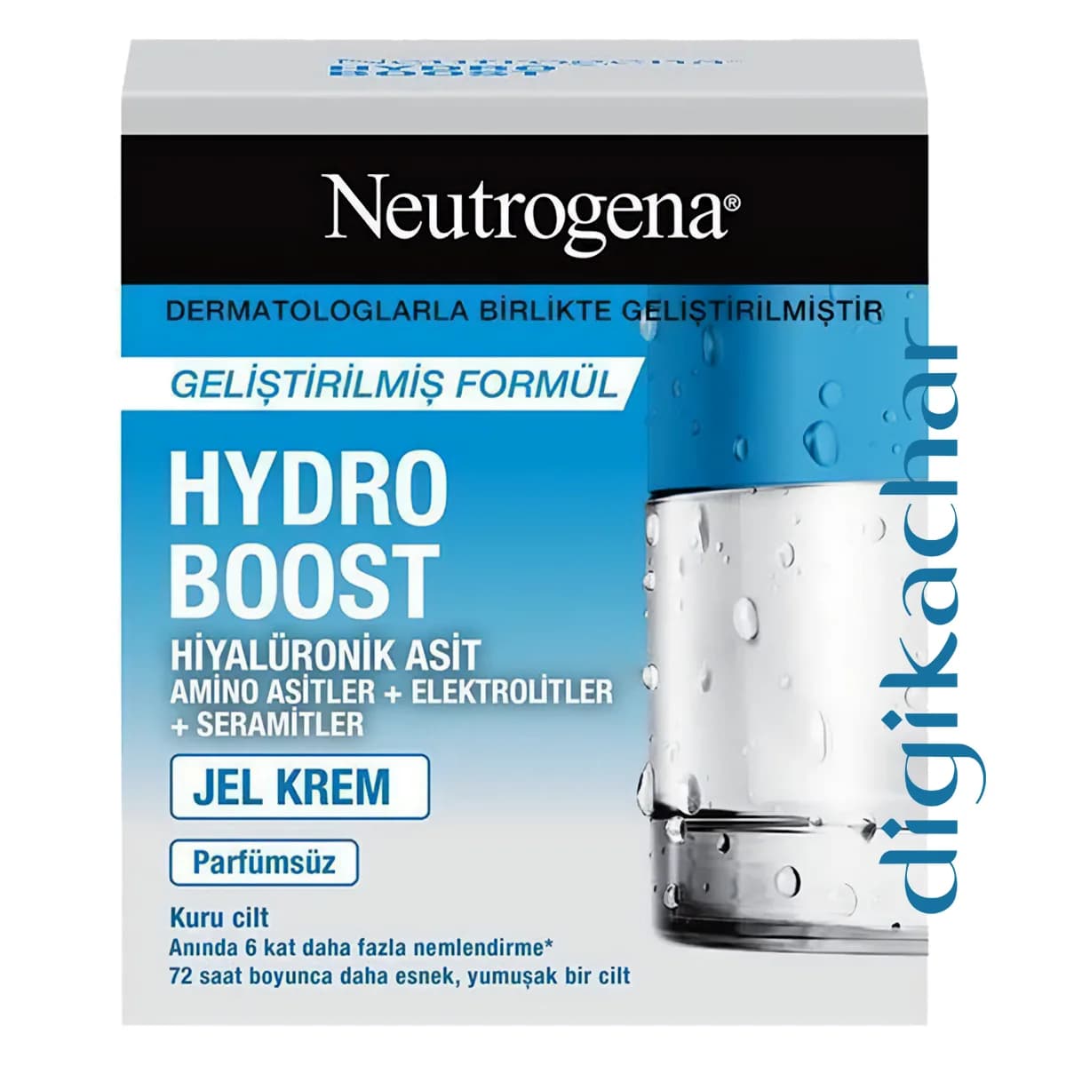 ژل كرم آبرسان نوتروژینا هیدروبوست مدل Neutrogena Gel Cream Hydro Boost حجم 50 میل