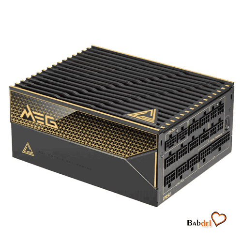 منبع تغذیه کامپیوتر ام اس آی MSI POWER SUPPLY MEG AI1600T PCIE5 TITANIUM