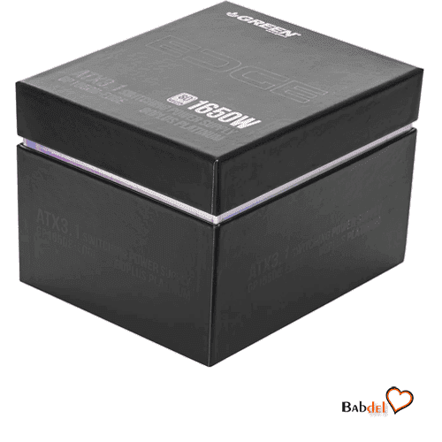 منبع تغذیه کامپیوتر گرین POWER GREEN GP1650B-EDGE 80 Plus PLATINUM