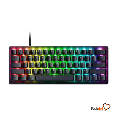 کیبورد با سیم ریزر RAZER HUNTSMAN V3 PRO MINI ANALOG S