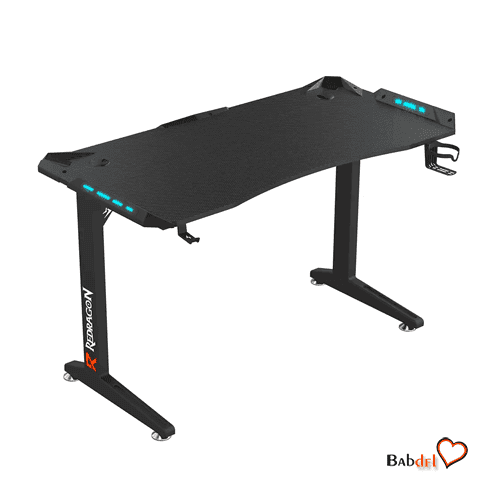 میز گیمینگ ردراگون REDRAGON DESK GD-3101BK 140cm LED