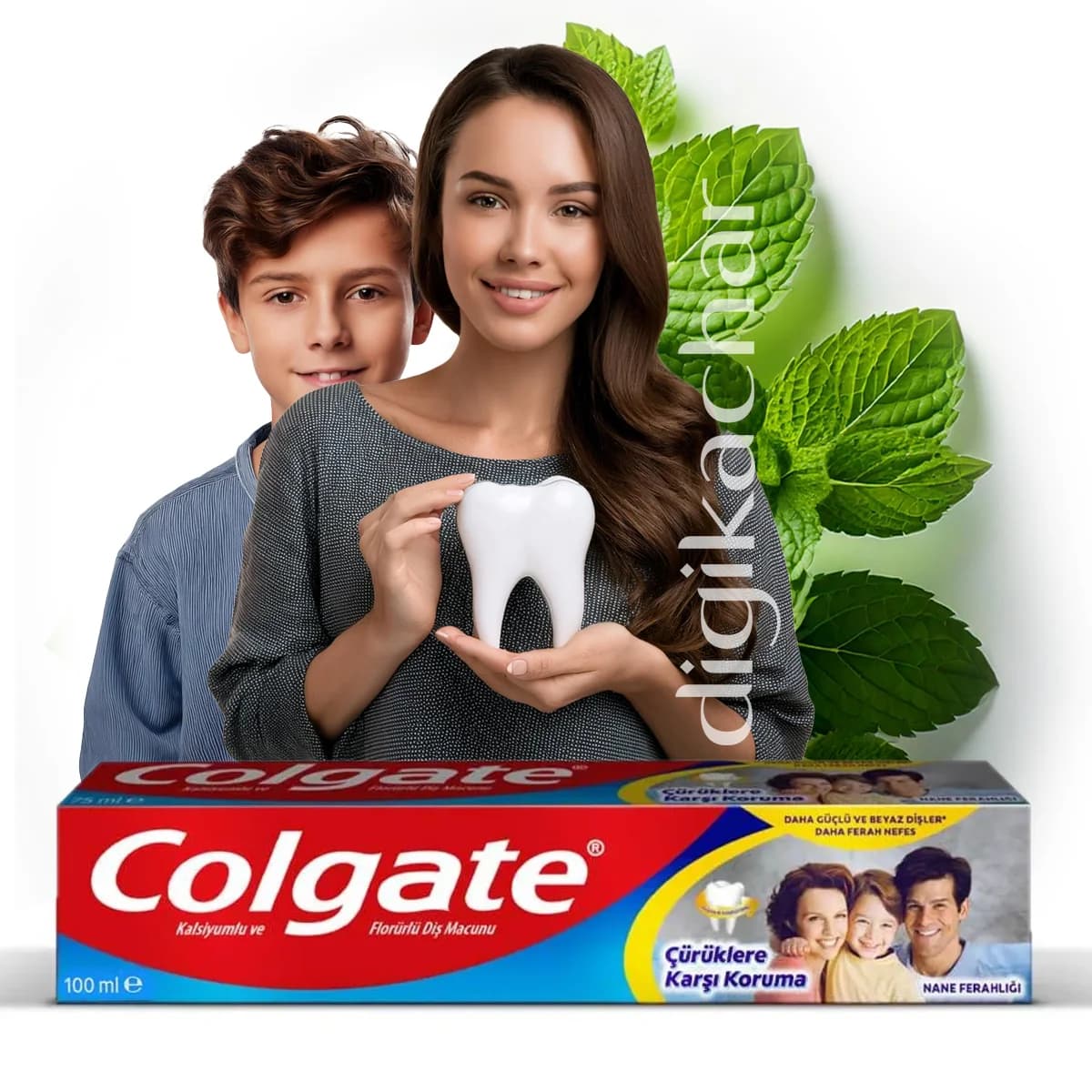 خمیر دندان کلگیت خانواده اصلی ( ترکیه ) حجم 100 میل