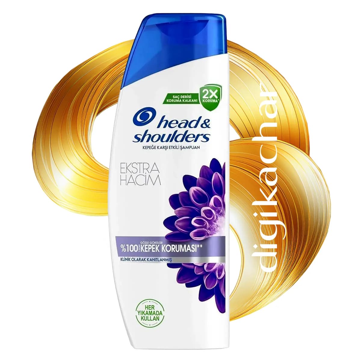 شامپو هد اند شولدرز مدل head & shoulders Kadinlara Ekstra Hacim ضد شوره 330 میل