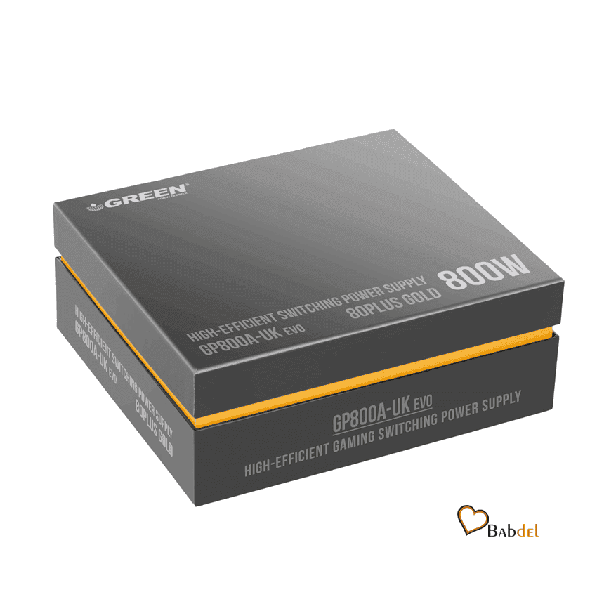 منبع تغذیه کامپیوتر گرین گیمینگ POWER GAMING GREEN GP800A-UK EVO