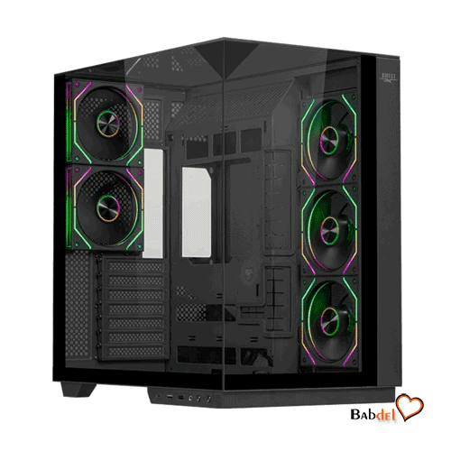 کیس کامپیوتر گیمینگ اوست CASE GAMING AWEST AQ5-TG-B