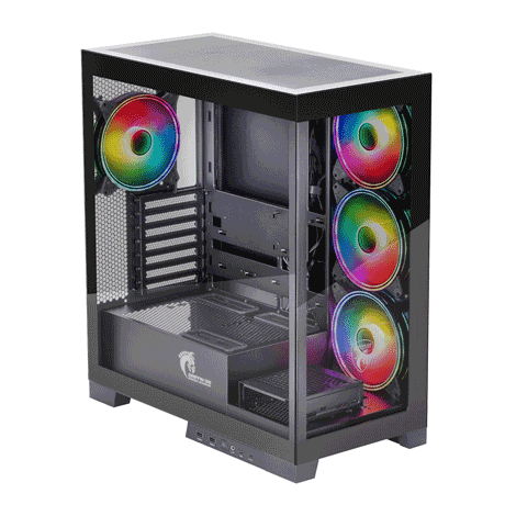 کیس کامپیوتر گرین گیمینگ GREEN GRIFFIN G8 GAMING CASE — تصویر ۴