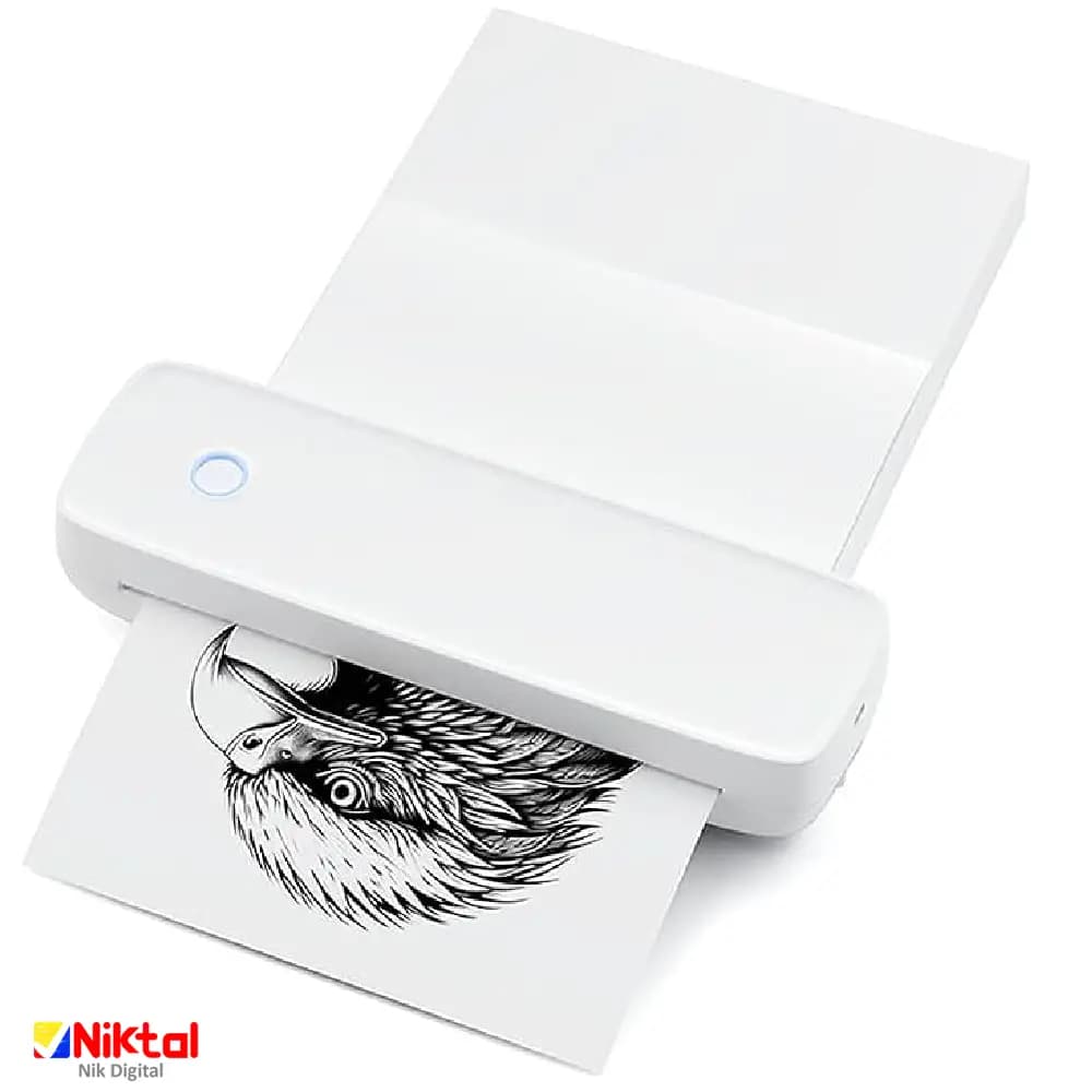 پرینتر حرارتی قابل حمل MINI A4 مدل A80 | بدون نیاز به جوهر — تصویر ۱۰