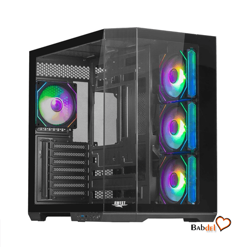 کیس کامپیوتر گیمینگ اوست CASE GAMING AWEST AQ14 MB PLUS