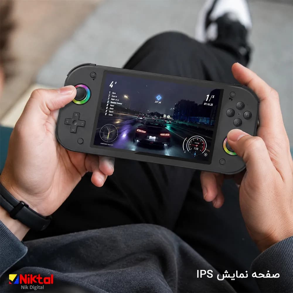 کنسول بازی دستی رترو مدل M26 |صفحه‌نمایش HD، باتری 3000 میلی‌آمپرساعت — تصویر ۷