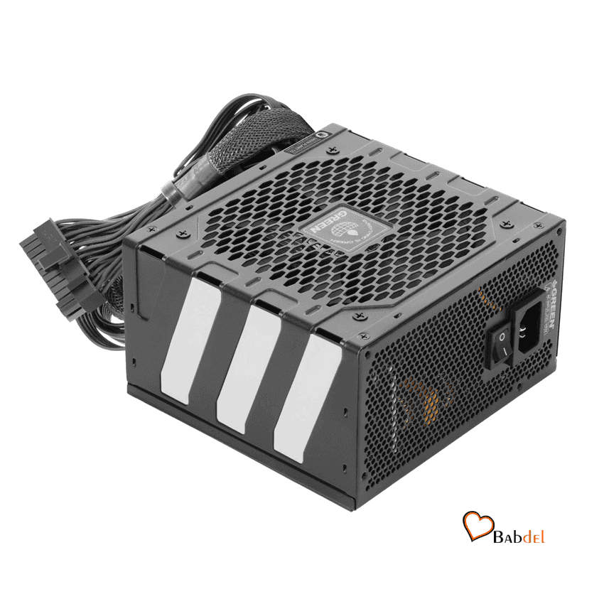 منبع تغذیه کامپیوتر گرین گیمینگ POWER GAMING GREEN GP600A-GED — تصویر ۶