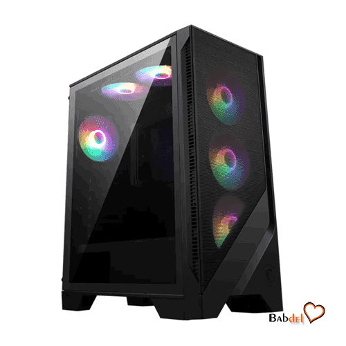 کیس کامپیوتر گیمینگ ام اس آی CASE MSI MAG FORGE 120A AIRFLOW BLACK — تصویر ۲