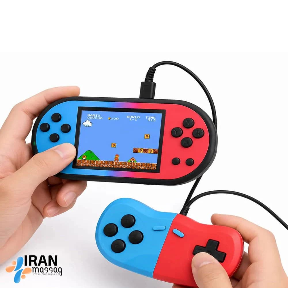 کنسول بازی دستی مدل Q8 Plus | با قابلیت اتصال به تلویزیون — تصویر ۱۲