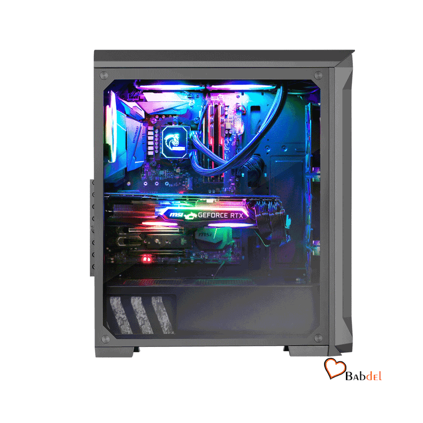 کیس کامپیوتر گرین گیمینگ CASE GREEN Z5 SURENA GAMING — تصویر ۶