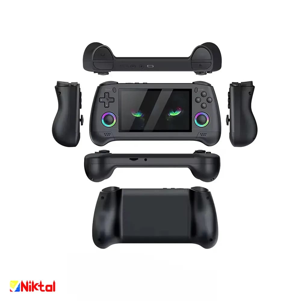 کنسول بازی دستی Retro مدل M30 | نمایشگر ۴.۳ اینچ و نور RGB — تصویر ۵