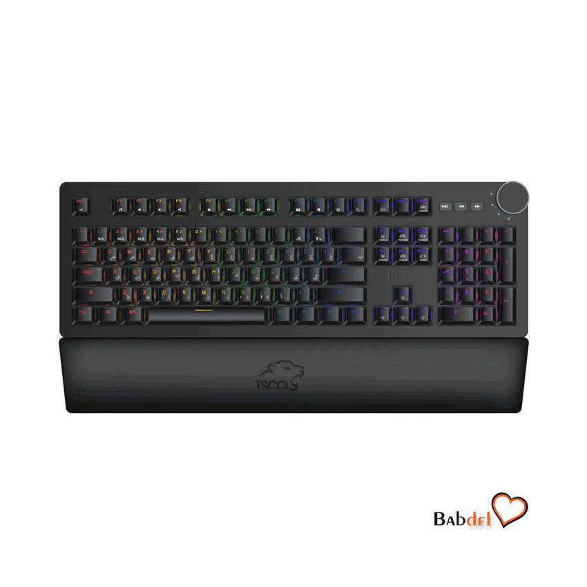 کیبورد با سیم گیمینگ تسکو مدل TSCO GAMING KEYBOARD GK 8128 — تصویر ۲