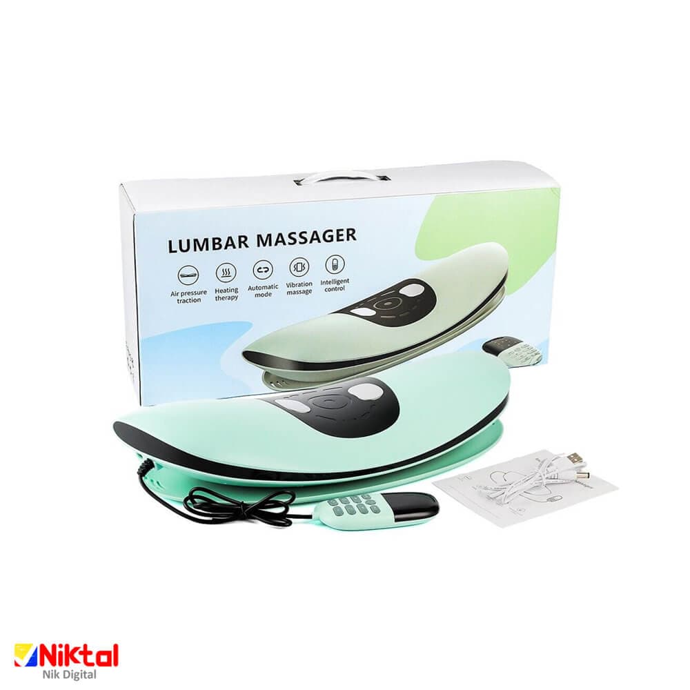 ماساژور هوشمند کمر آیجویر ST-120 | دارای حرارت و ویبره و سیستم فشار هوا