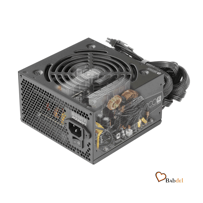 منبع تغذیه کامپیوتر گرین POWER GREEN GP400A-ECO — تصویر ۳