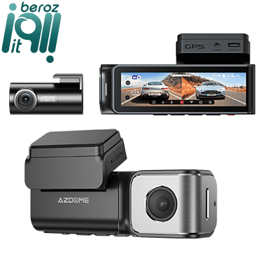 دوربین ثبت وقایع خودرو AZDOME M360 دارای سیستم تشخیص نقطه کور و ADAS