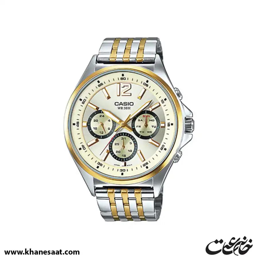 ساعت مچی مردانه کاسیو مدل MTP-E303SG-9A — تصویر ۱۱