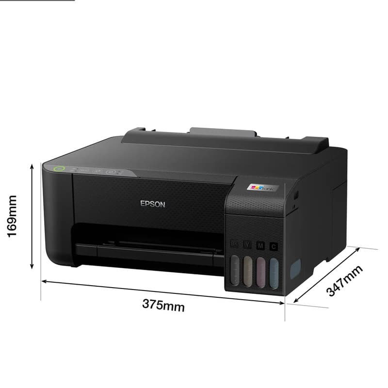 پرینتر جوهرافشان تک‌کاره اپسون مدل EcoTank L1250 با اتصال Wi-Fi و USB، سازگار با اپلیکیشن اختصاصی موبایل و پشتیبانی از کاغذ A4 تا A6 — تصویر ۹