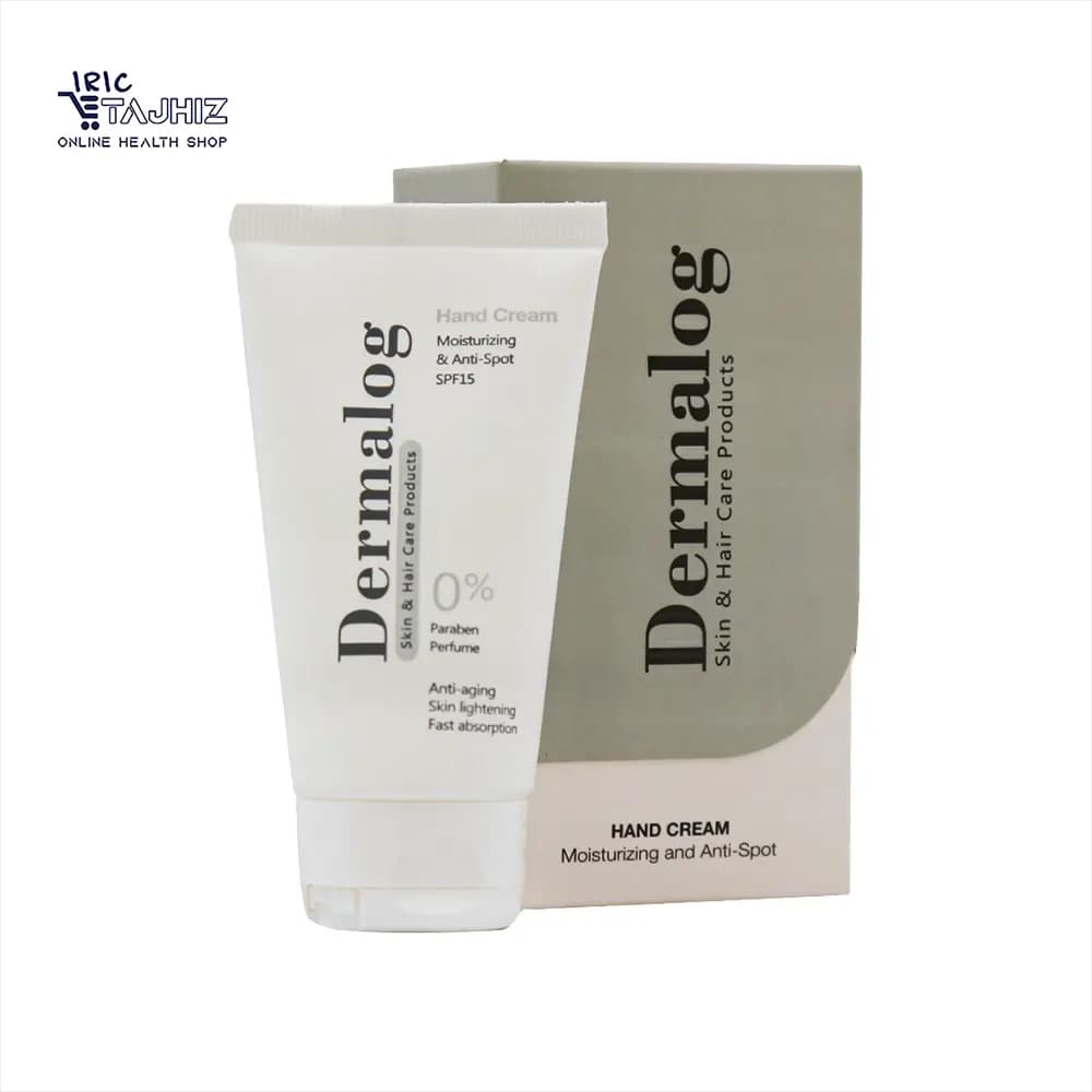 کرم مرطوب کننده ضد لک دست درمالوگ spf15 — تصویر ۹