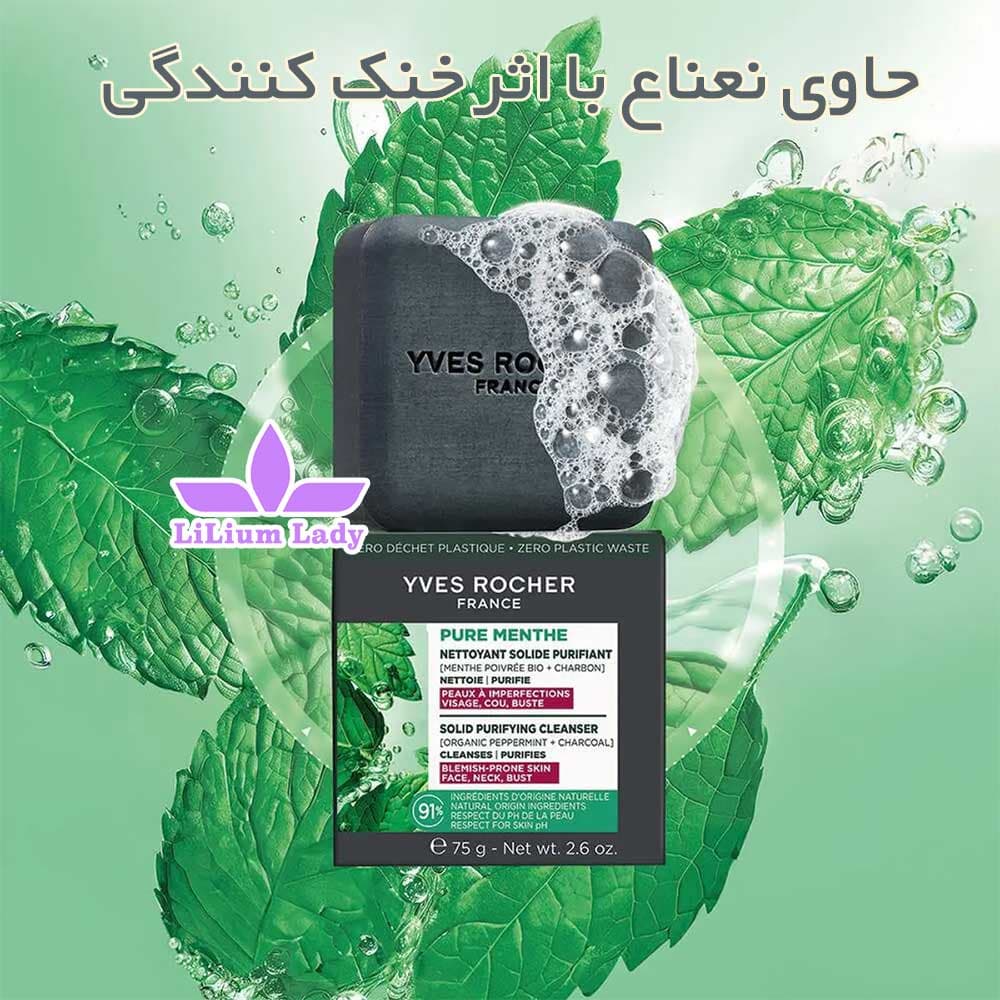 صابون صورت پوست چرب ایوروشه — تصویر ۹