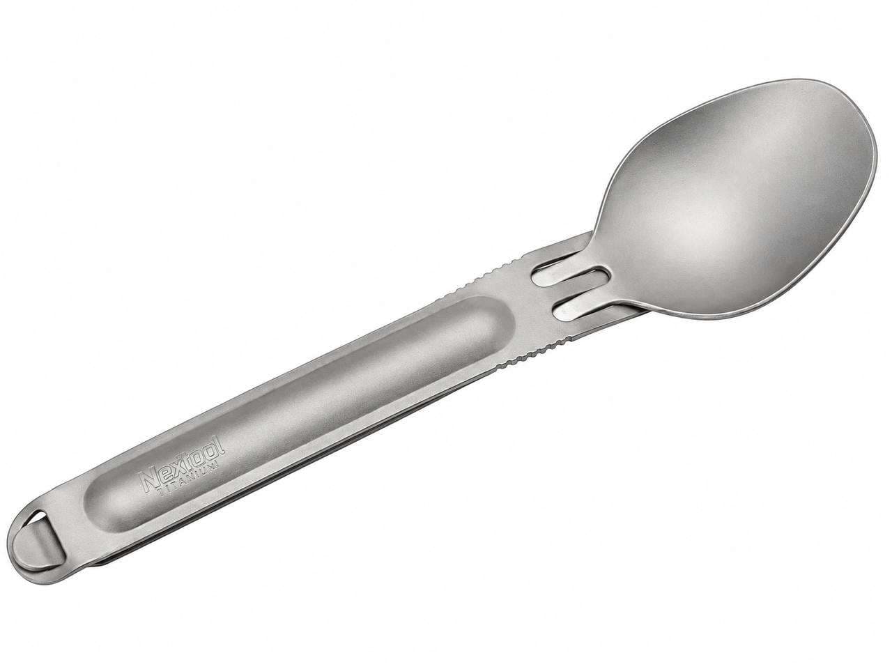 ست قاشق و چنگال سفری نکستول مدل Nextool Titanium Cutlery Set NE0124