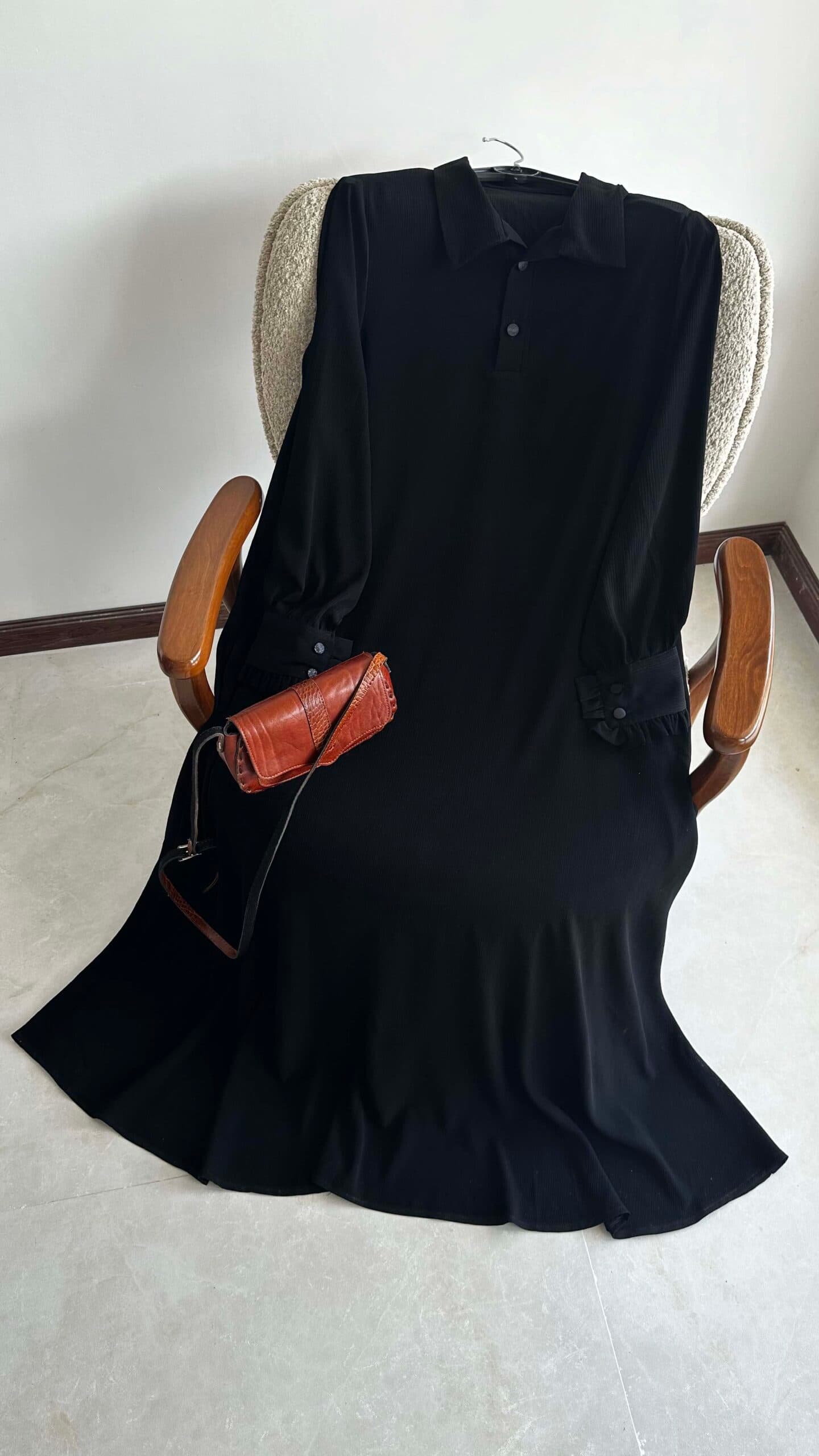 عبا مشکی رمیصا — تصویر ۹