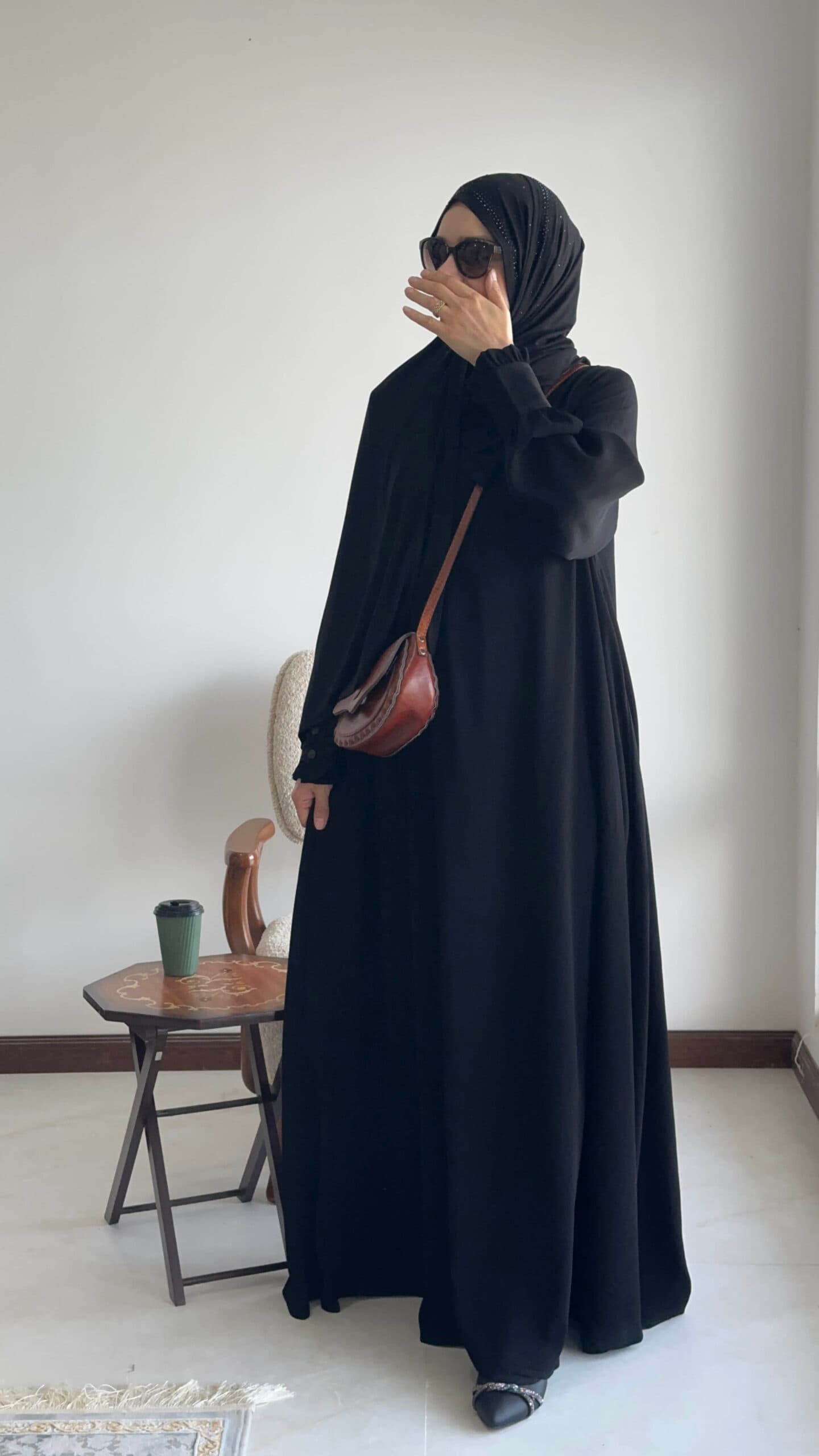 عبا مشکی رمیصا — تصویر ۲