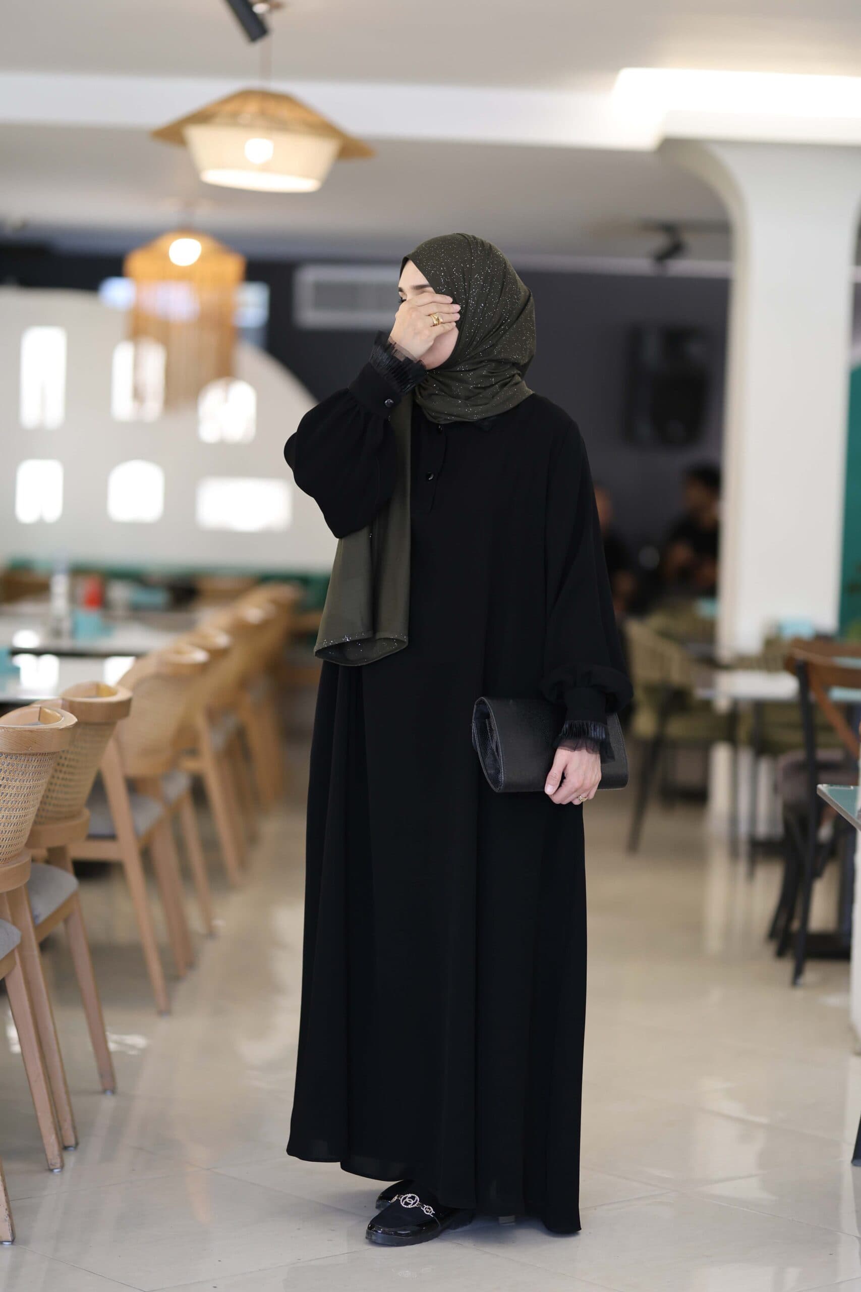 عبا آستین پلیسه تارا