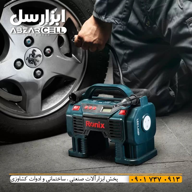 رونیکس 4260 – کمپرسور فندکی و بلوور 12 ولت 11 بار — تصویر ۲