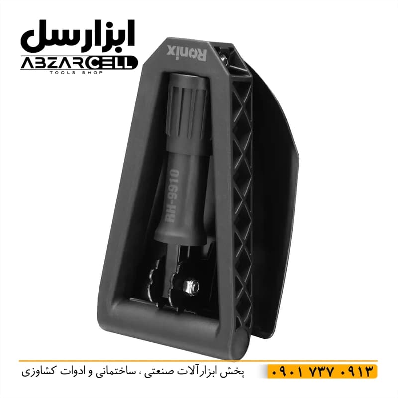 رونیکس RH-9910 – بیلچه چندکاره کمپینگ 58 سانت استیل — تصویر ۱۰