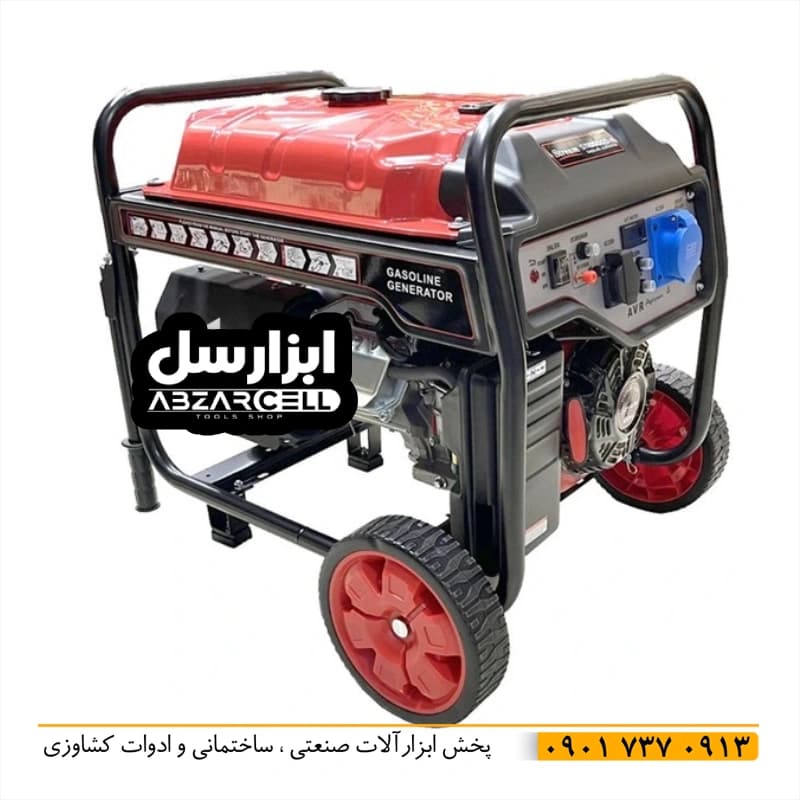 موتور برق استارتی تک فاز 8.5 كيلووات بنزینی استریم ST10000D-H