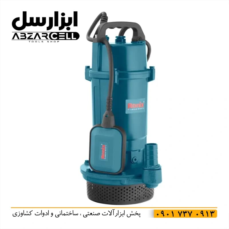 پمپ کفکش 32 متری 1 اینچ فلوتردار رونیکس RH-4032 – اصل – گارانتی 12 ماه – سیم پیچ 100% مس