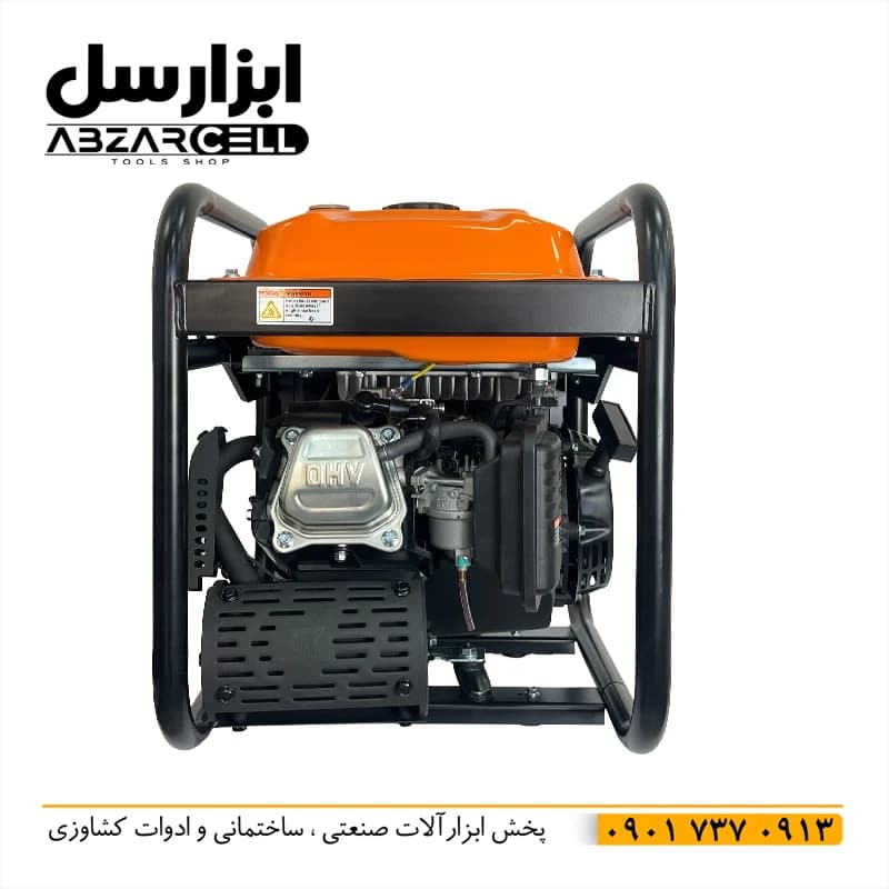 موتور برق اینورتری 3.5 کیلو وات تک فاز هواسدان H4500i-1H| کم مصرف| کم صدا| سیم پیچ مسی | اصل — تصویر ۷
