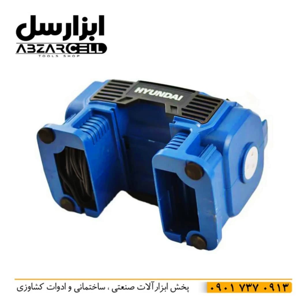 کمپرسور فندکی 12 ولت 10 بار هیوندای HP1160| اصل| قدرت بالا و کارکرد طولانی مدت — تصویر ۷