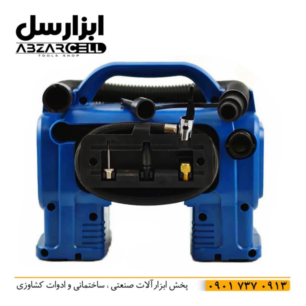 کمپرسور فندکی 12 ولت 10 بار هیوندای HP1160| اصل| قدرت بالا و کارکرد طولانی مدت — تصویر ۵
