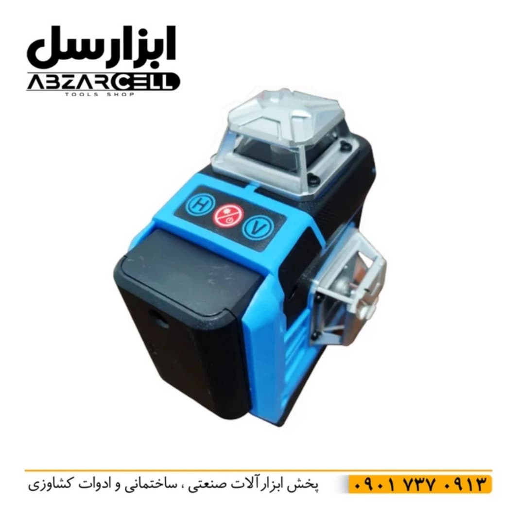 تراز لیزی شارژی 4 بعدی 16 خط نور سبز پالاس P5150 — تصویر ۷