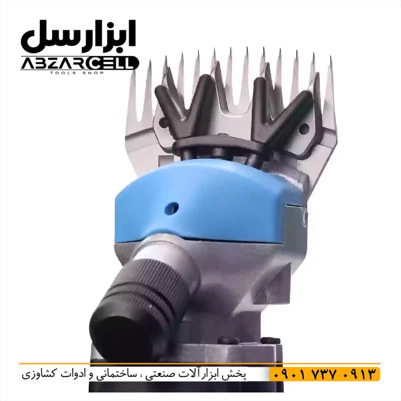 پشم چین برقی دیمردار 850 وات پالاس P9850| ضمانت 12 ماه| سیم پیچ مسی| قدرت بالا و سرعت بالا — تصویر ۸