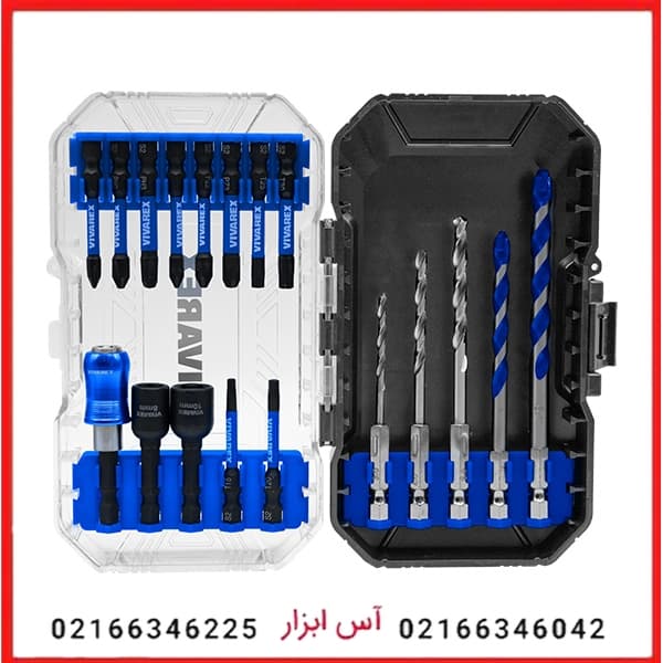 ست پیچ گوشتی و مته 18 عددی ویوارکس VR1865-BS — تصویر ۵