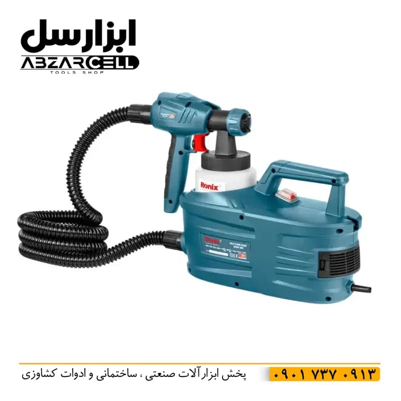 پیستوله خرطومی رونیکس 1395| اصل| ضمانت 12 ماه| سیم پیچ 100% مس 950 وات — تصویر ۲