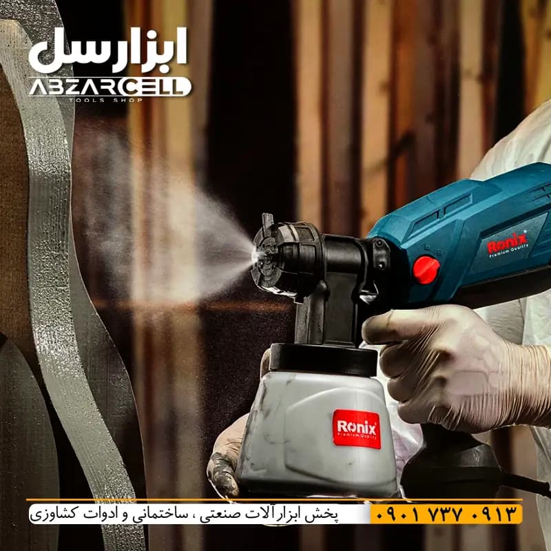 پیستوله برقی رونیکس 1360| اصل| ضمانت 12 ماه| سیم پیچ 100% مس توان 600 وات