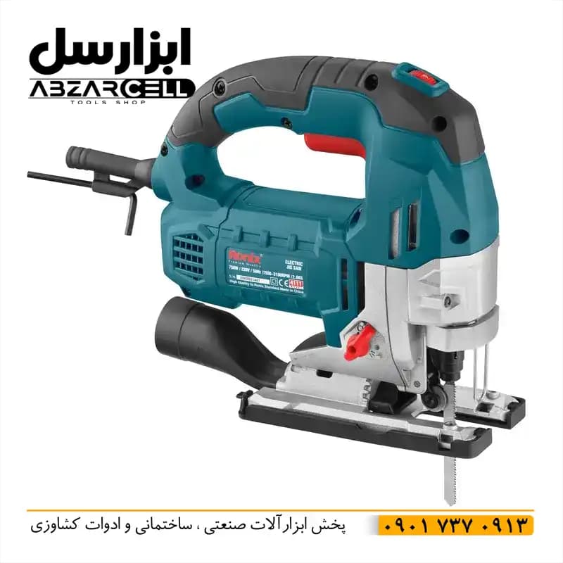 اره عمودبر 750 وات رونیکس 4111| اصل| ضمانت 12 ماه| سیم پیچ 100% مس| موتور 1 اسب بخار — تصویر ۶