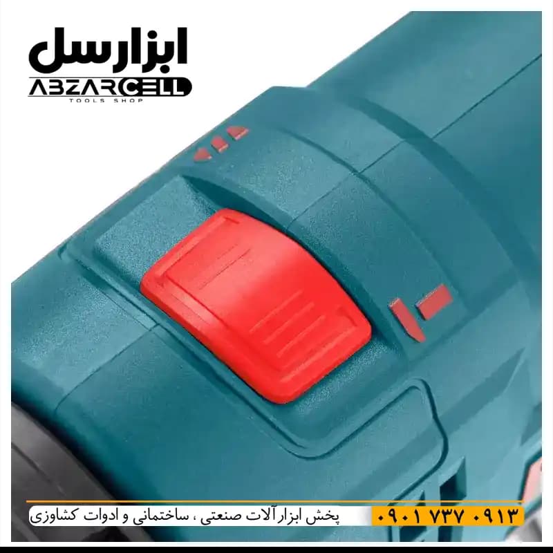 دریل چکشی 750 وات رونیکس 2214K| اصل| ضمانت 12 ماهه| کیف حمل| سیم پیچ 100% مسی — تصویر ۴