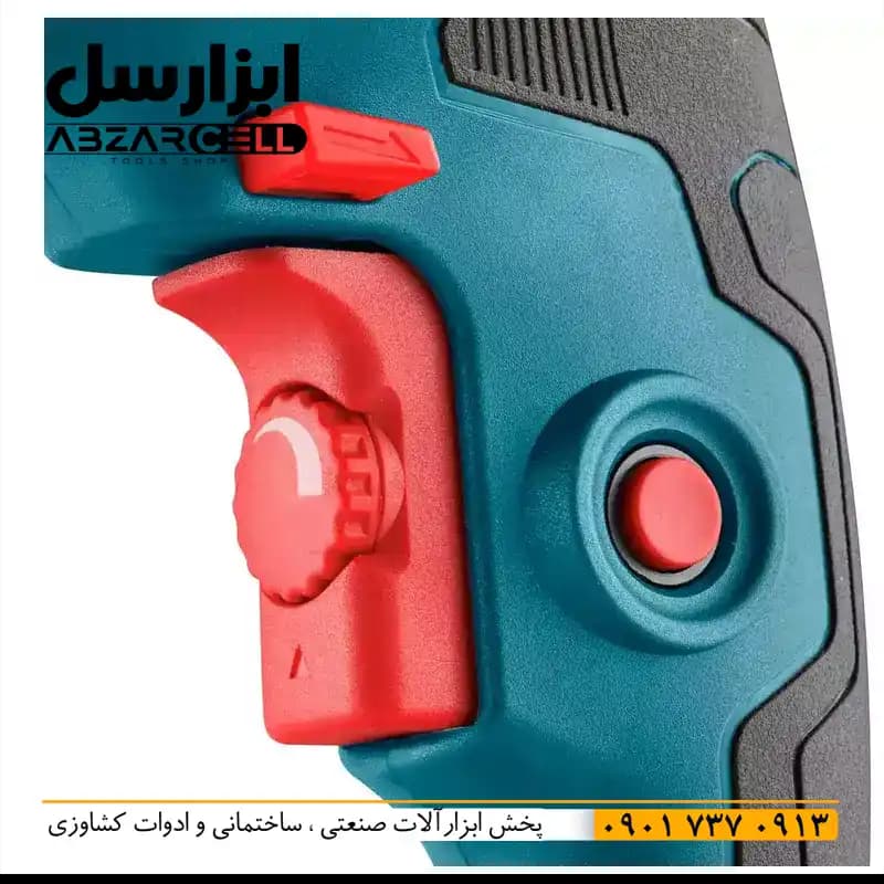 دریل چکشی 750 وات رونیکس 2214K| اصل| ضمانت 12 ماهه| کیف حمل| سیم پیچ 100% مسی — تصویر ۳