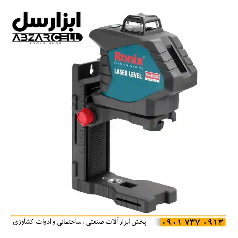 تراز لیزری 360 درجه نور سبز رونیکس RH-9503G| اصل| با باتری قابل شارژ| کیف حمل